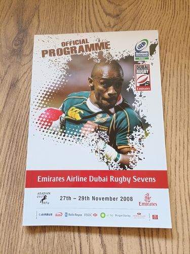 World Sevens Series Dubai 2008 Rugby Programme & Match Planner