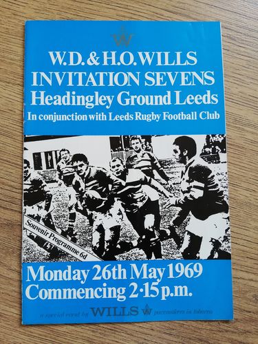 Leeds Invitation Sevens 1969 Rugby League Programme