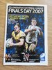 Castleford v Widnes 2007 National League Grand Final Rugby League Programme