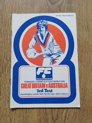 Great Britain v Australia 3rd Test 1978