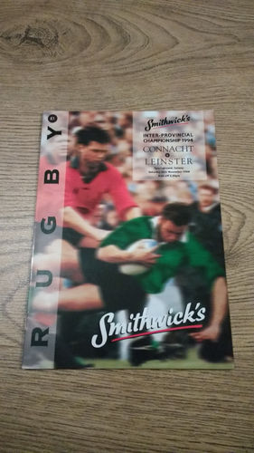 Connacht v Leinster Nov 1994 Rugby Programme