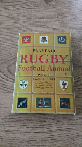 Playfair Rugby Football Annual 1957-58
