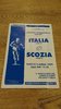Italy U21 v Scotland U21 1994 Rugby Programme