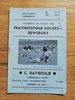 Featherstone v Dewsbury Aug 1962 Rugby League Programme
