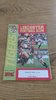 Leicester Extra 1st v Wasps Vandals Oct 1994 Rugby Programme