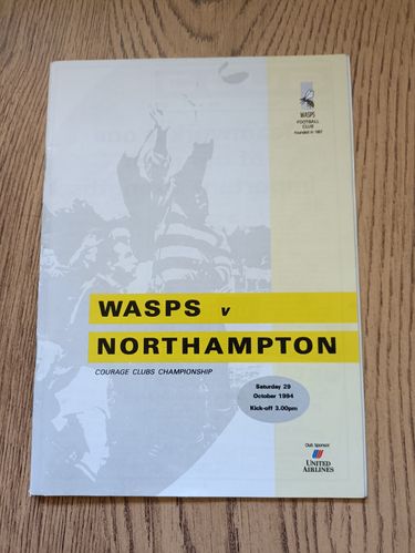 Wasps v Northampton Oct 1994