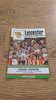 Leicester v Bristol Jan 1985 John Player Cup Rugby Programme