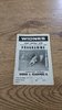 Widnes v Blackpool Aug 1971 Lancashire Cup Rugby League Programme