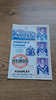 Springfield Borough v Keighley Dec 1987 Rugby League Programme