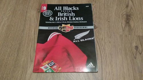 New Zealand v British Lions 2nd Test 2005 Tour Rugby Programme