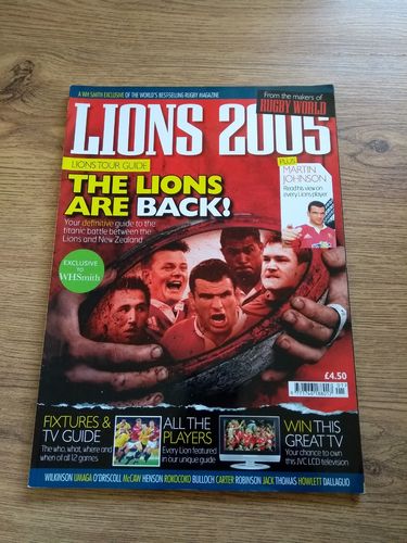 'Lions 2005 Tour Guide' (WH Smith \ Rugby World) Magazine