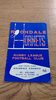 Rochdale Hornets v St Helens Sept 1964 Rugby League Programme