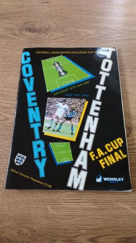 Coventry v Tottenham 1987 FA Cup Final Football Programme