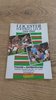 Leicester v Barbarians Dec 1988 Rugby Programme