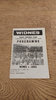 Widnes v Leigh Dec 1964 Rugby League Programme