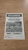 Widnes v Blackpool Dec 1965 Rugby League Programme