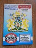 Halifax v Featherstone Jan 1989 Rugby League Programme