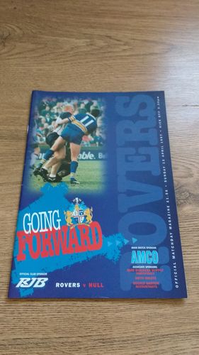 Featherstone v Hull Apr 1997 Rugby League Programme