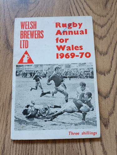 Welsh Brewers Rugby Annual for Wales 1969-70