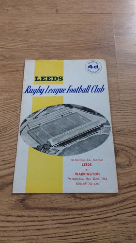 Leeds v Warrington May 1963