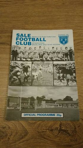 Anglo Scots v South of Scotland 1983 Rugby Programme
