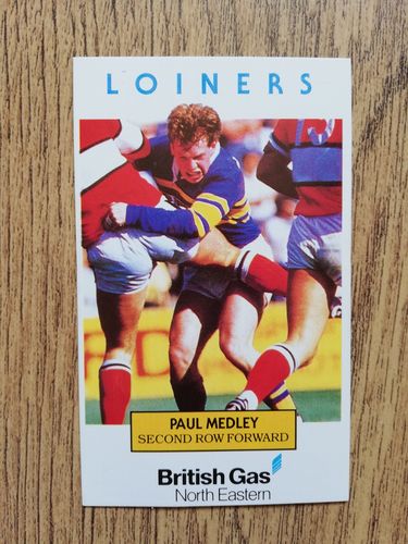 Paul Medley - Leeds Rugby League Trading Card