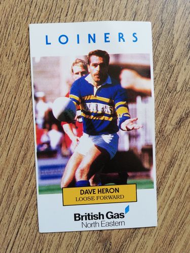 Dave Heron - Leeds Rugby League Trading Card