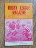'Rugby League Magazine' Volume 3 Number 31 February 1969