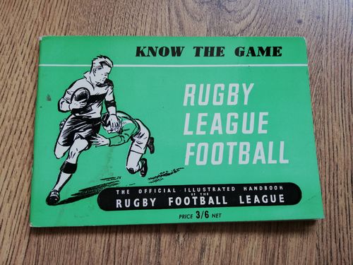 Know the Game 4th Edition 1964 Rugby League Handbook