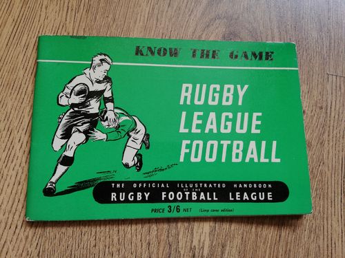 Know the Game 6th Edition 1968 Rugby League Handbook