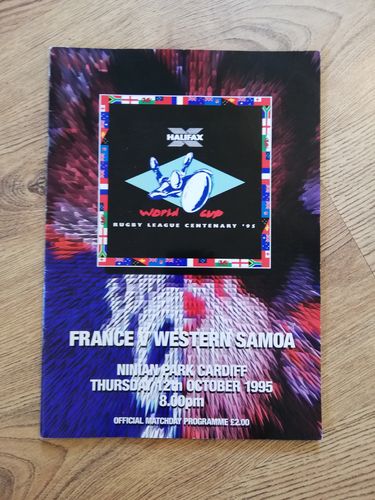 France v Western Samoa 1995 Rugby League World Cup