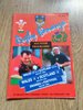 Wales A v Scotland A 1996 Rugby Programme