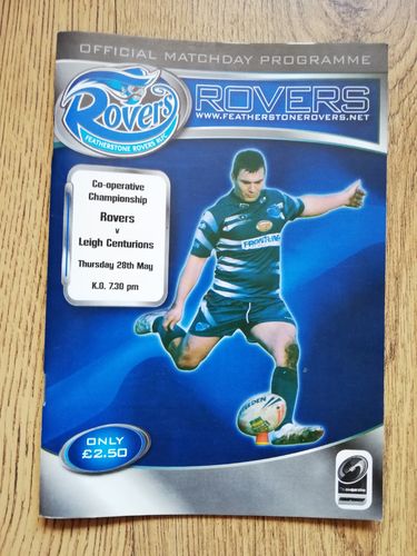 Featherstone v Leigh May 2009 Rugby Programme