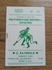 Featherstone v Swinton May 1963 Rugby League Programme