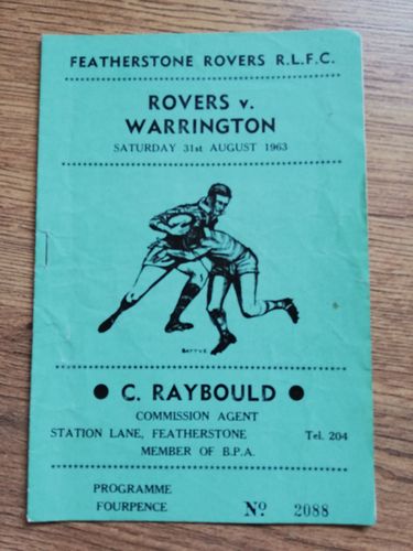 Featherstone v Warrington 1963