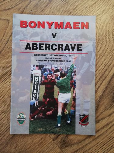 Bonymaen v Abercrave 1994