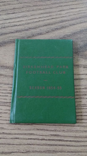 Birkenhead Park RFC Membership Card 1954-55