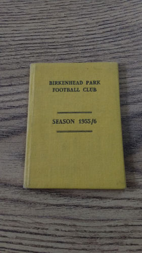 Birkenhead Park RFC Membership Card 1955-56