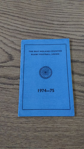 East Midlands RFU Membership Card 1974-75