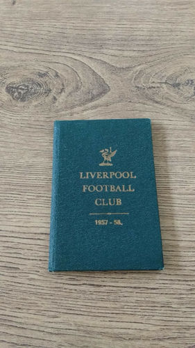 Liverpool RFC Membership Card 1957-58