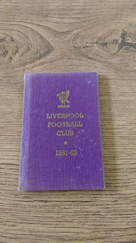 Liverpool RFC Membership Card 1961-62