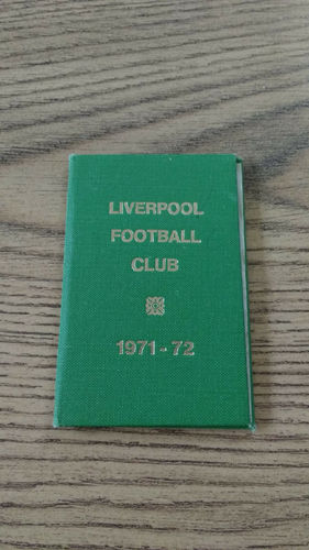 Liverpool RFC Membership Card 1971-72