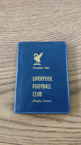 Liverpool RFC Membership Card 1975-76