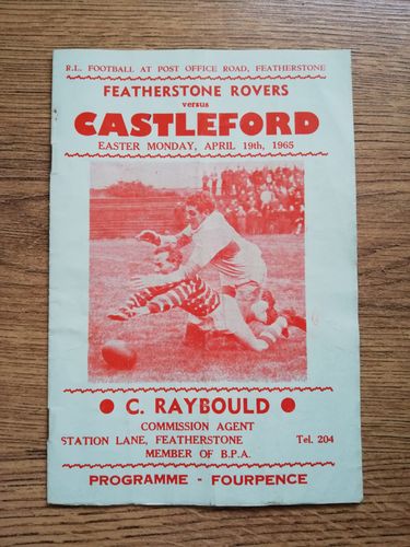 Featherstone v Castleford Apr 1965