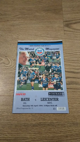 Bath v Leicester 1994