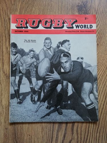 'Rugby World' Volume 1 Number 1 : October 1960 Magazine