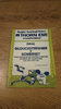 Gloucestershire v Somerset 1984 County Final Rugby Programme