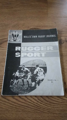 'Rugger Sport' Rugby Magazine Vol 4 No 2 : circa November 1963