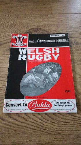 'Welsh Rugby' Magazine : December 1965
