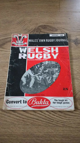 'Welsh Rugby' Magazine : January 1966